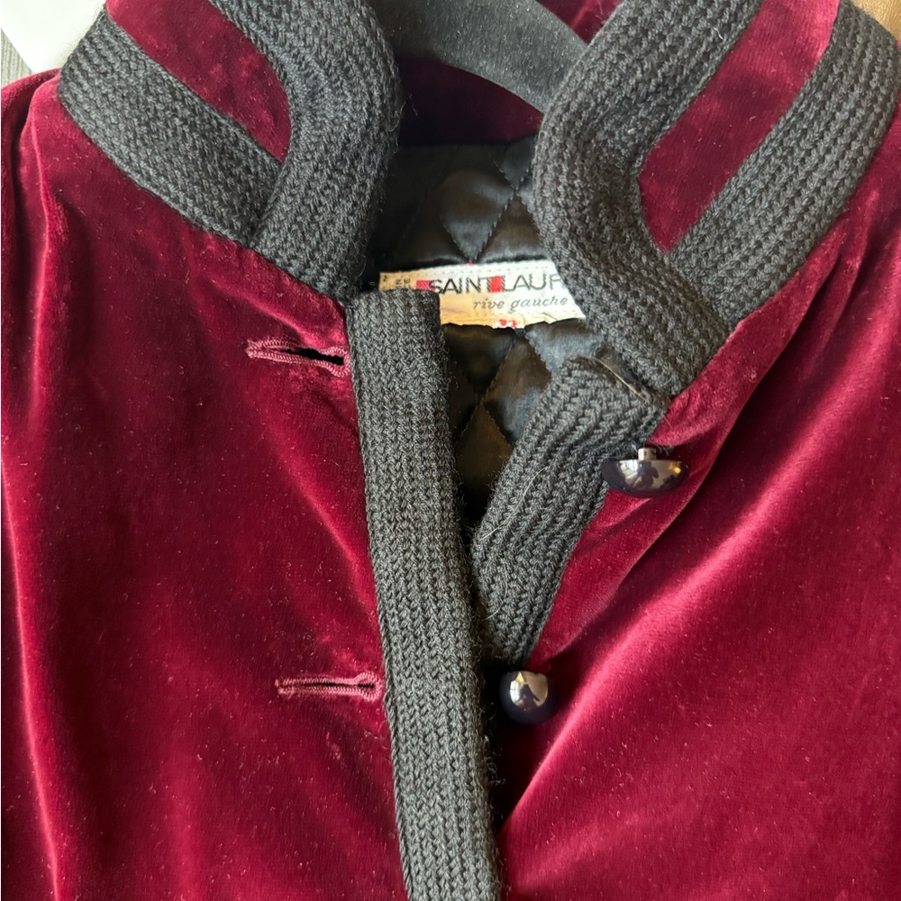 Saint Laurent Women's Velvet Blazer